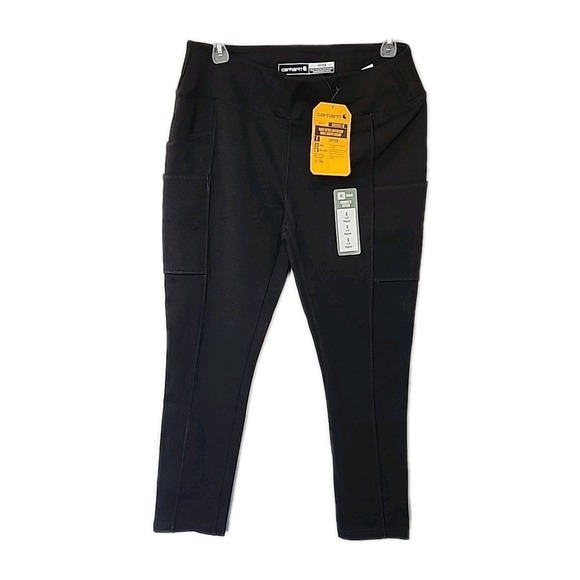 Carhartt Force Fitted Utility Leggings BN5321-W BLACK Women'sSmall - Picture 1 of 7